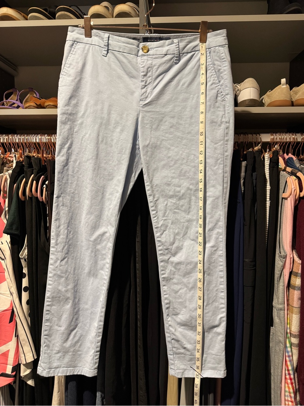 Tommy Hilfiger women’s light blue slacks